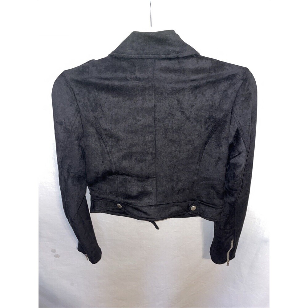 Kittenish Women’s Fashion Jacket Size X Small Black Party Going Out Streetwear - Picture 8 of 12
